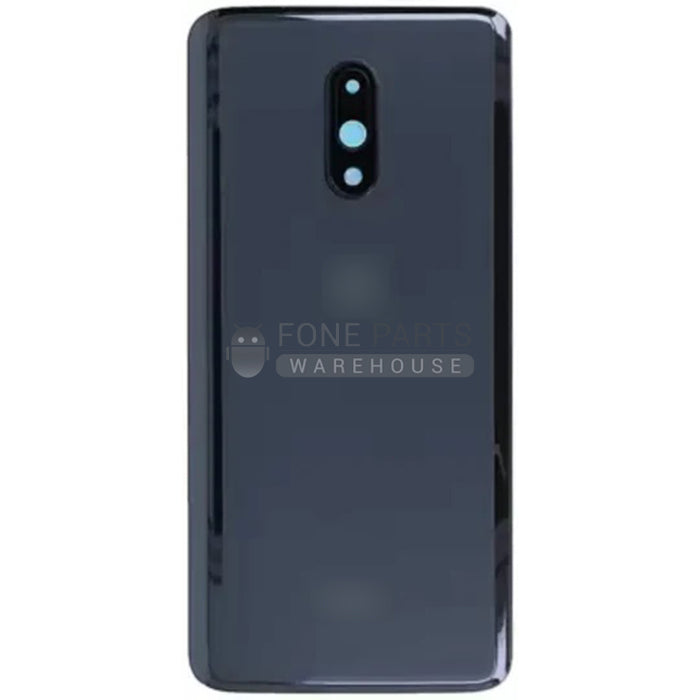 For OnePlus 7 Replacement Battery Back Cover With Camera Lens [Mirror Black]