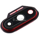 For OnePlus 7 Replacement Camera Lens and Bezel [Red]