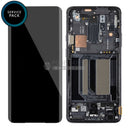 For OnePlus 7T Pro Lcd Screen with Touch Digitizer and frame Assembly in [Black] [Genuine Service Pack]