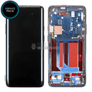 For OnePlus 7T Pro Lcd Screen with Touch Digitizer and frame Assembly in [Haze Blue] [Genuine Service Pack]