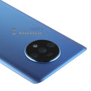 For OnePlus 7T Replacement Battery Back Cover With Camera Lens [Blue]