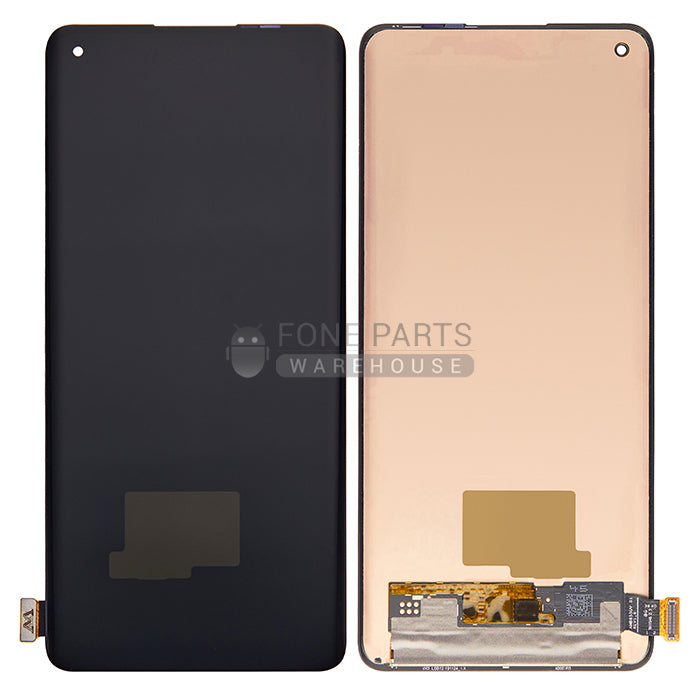 For OnePlus 8 Lcd Screen with Touch Digitizer Assembly in [Black] [TFT] [Without Frame]