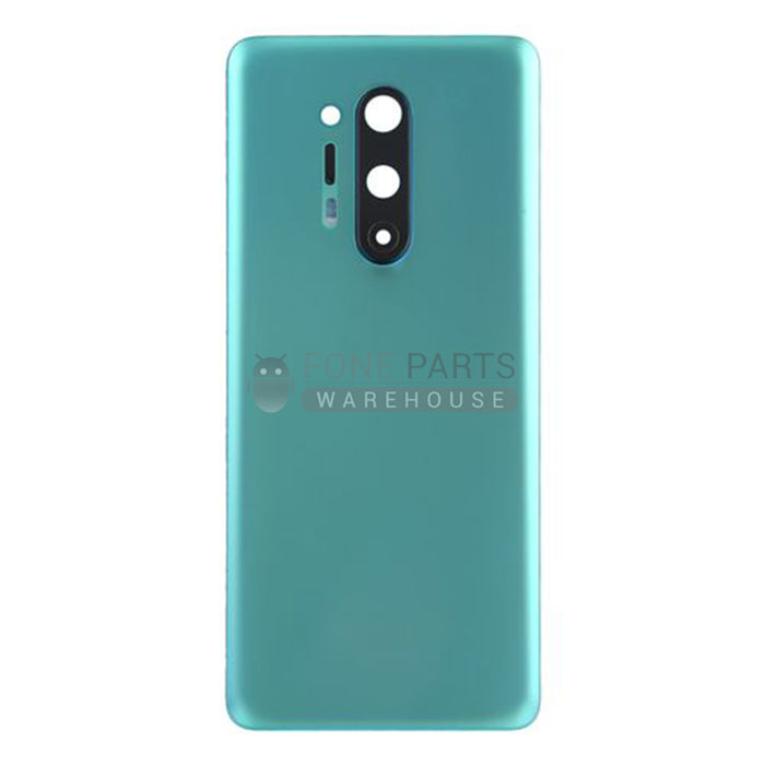 For OnePlus 8 Pro Replacement Battery Back Cover With Camera Lens [Green]