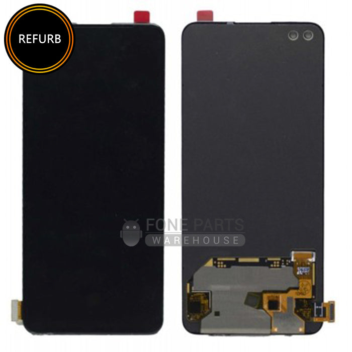 For OnePlus Nord Lcd Screen with Touch Digitizer Assembly in [Original-Refurbished] [Without Frame]