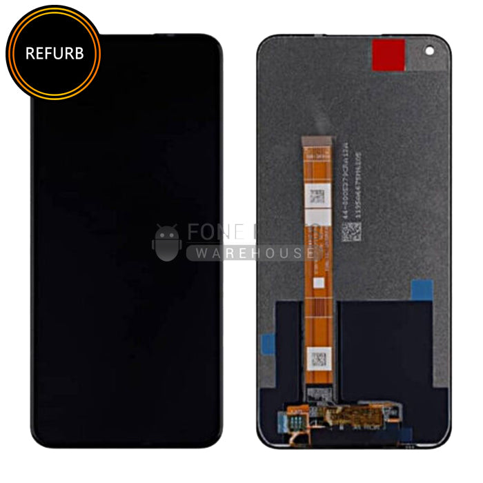 For OnePlus Nord N100 Lcd Screen with Touch Digitizer Assembly in [Black] [AMOLED-Refurbished]  [Without frame]