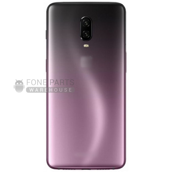 For Oneplus 6T Replacement Battery Back Cover [Thunder Purple]