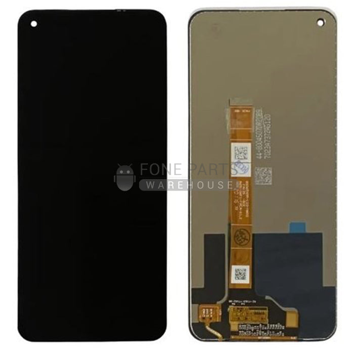 For Oppo A52 / For Oppo A72 / For Oppo A92 LCD Screen and Touch Digitizer Without Frame (Black)