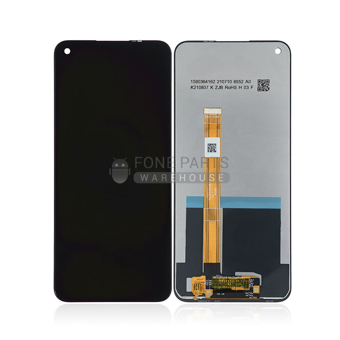 For Oppo A54 5G LCD Screen and Touch Digitizer Without Frame (Black)