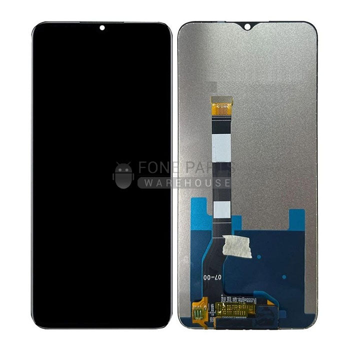 For Oppo A97 5G LCD Screen and Touch Digitizer Without Frame (Black)