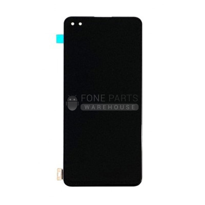 For Oppo Reno 4 5G LCD Screen and Touch Digitizer Without Frame (Black)[ORG]