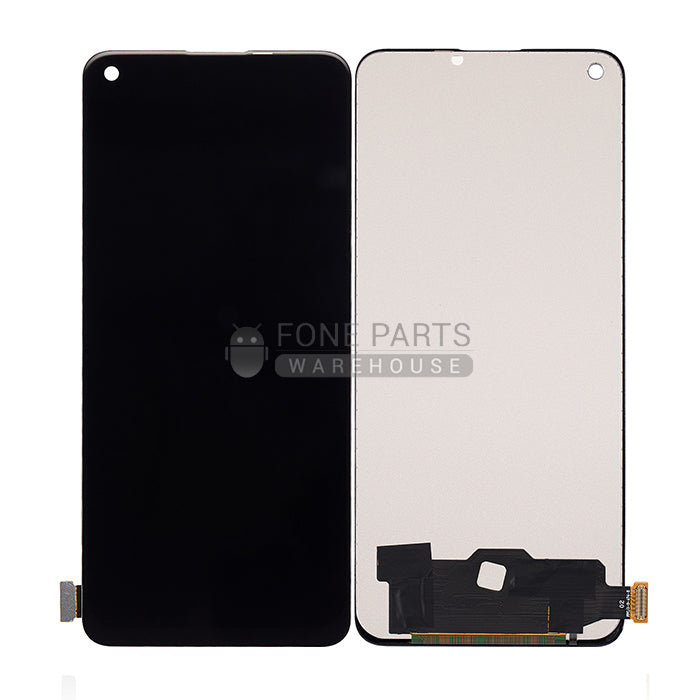 For Oppo Reno 5Z LCD Screen and Touch Digitizer Without Frame (Black)