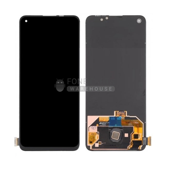 For Oppo Reno 8 Lite LCD Screen and Touch Digitizer Without Frame (Black)[ORG]