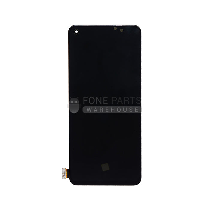 For Oppo Reno 6 LCD Screen and Touch Digitizer Without Frame (Black)