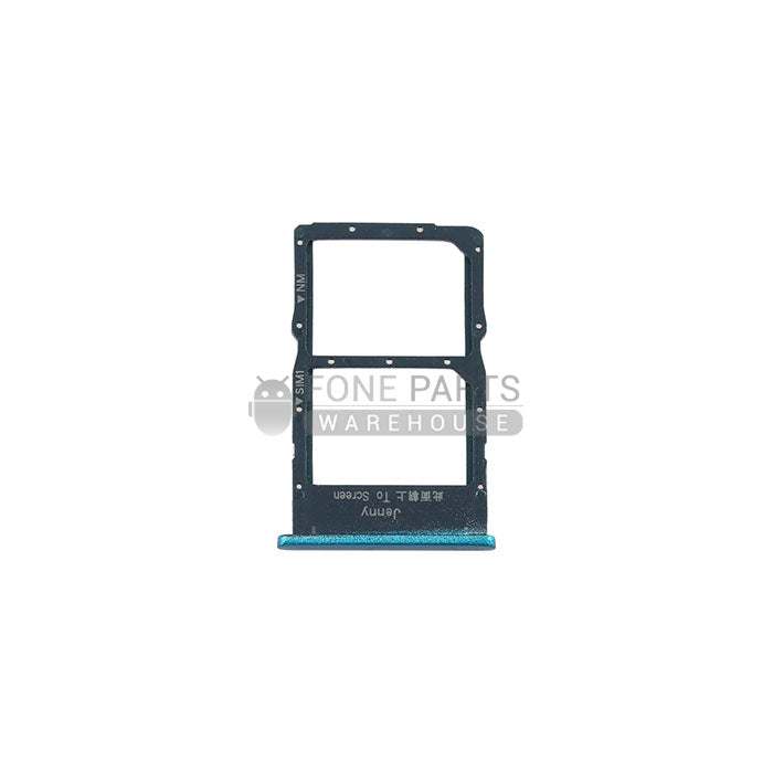 P 40 LITE-E Replacement Sim Card Holder Tray [Aurora Blue]