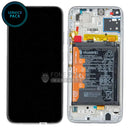 For P40 Lite Lcd Screen Touch Digitizer Assembly With Frame (Black) (Service Pack)