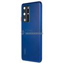 For P40 Pro Battery Back Cover Camera Lens [Blue]
