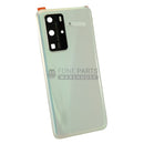 For P40 Pro Battery Back Cover Camera Lens [Ice White]