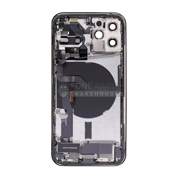 For IPhone 12 Pro Genuine Housing With Parts in [Pacific Blue] (Grade A Condition Taken From 14 Days Used Phone)