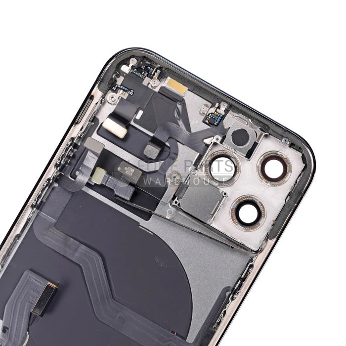 For IPhone 12 Pro Genuine Housing With Parts in [Pacific Blue] (Grade A Condition Taken From 14 Days Used Phone)