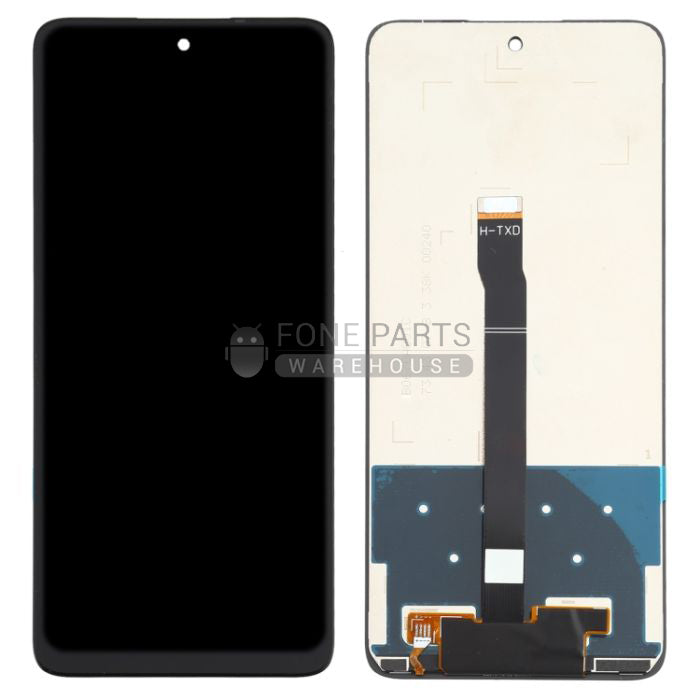 For P Smart 2021 Lcd Screen Touch Digitizer Assembly Without Frame [Black]