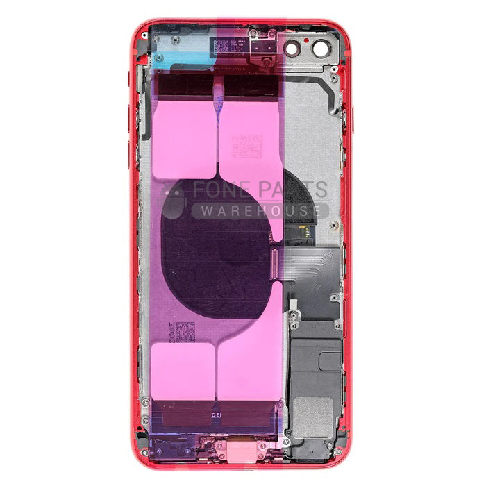 For IPhone 8 Plus Genuine Housing With Parts in [Red] [Grade A Condition Taken From 14 Days Used Phone]