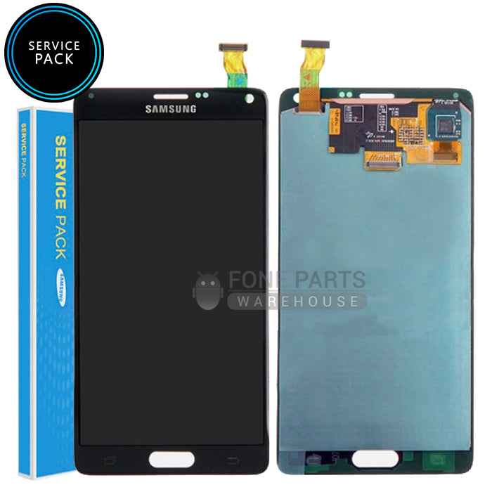 Galaxy Note 4 LCD Screen With Touch Digitizer Assembly (Genuine Service Pack) [Black]