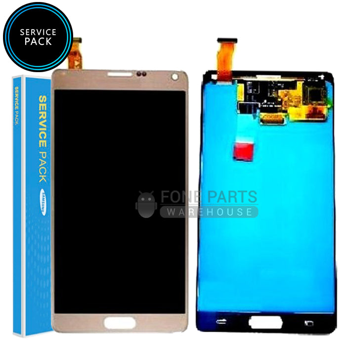 Galaxy Note 4 LCD Screen With Touch Digitizer Assembly (Genuine Service Pack) [Gold]