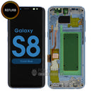 For Galaxy S8 LCD Screen With Frame and Touch Digitizer Assembly (Pulled Out) [Blue]