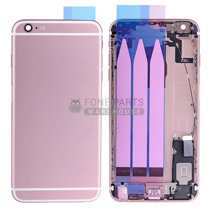 For IPhone 6S Plus Genuine Housing With Parts in [Rose Gold] [Grade A Condition Taken From 14 Days Used Phone]