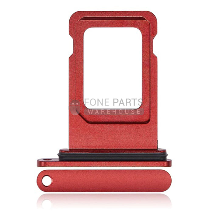 For IPhone XR Replacement SIM Tray Holder [RED]