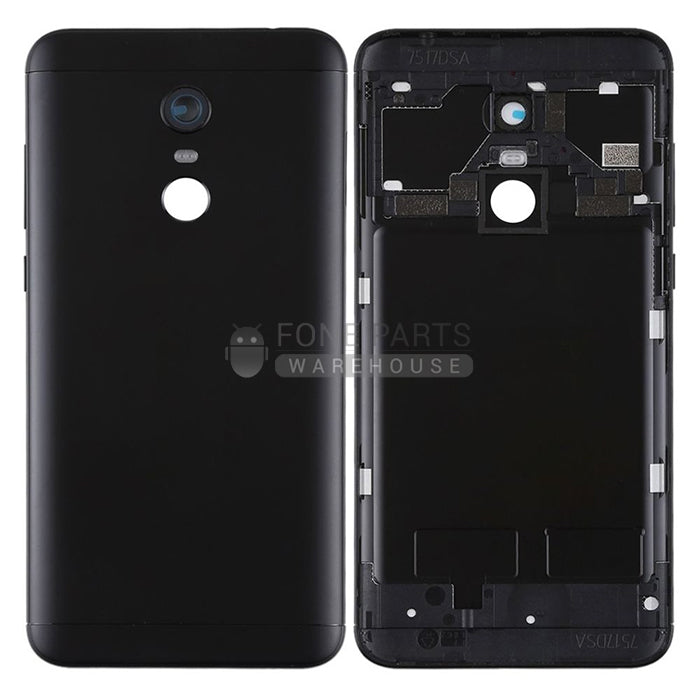 For Redmi 5 Plus / Redmi Note 5 Replacement Battery Back Cover in [Black]