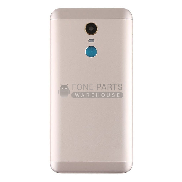 For Redmi 5 Plus / Redmi Note 5 Replacement Battery Back Cover in [Gold]