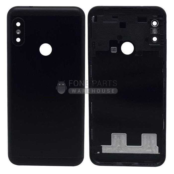 For Redmi 6 Pro (A2 Lite) Replacement Battery Back Cover in [Black]