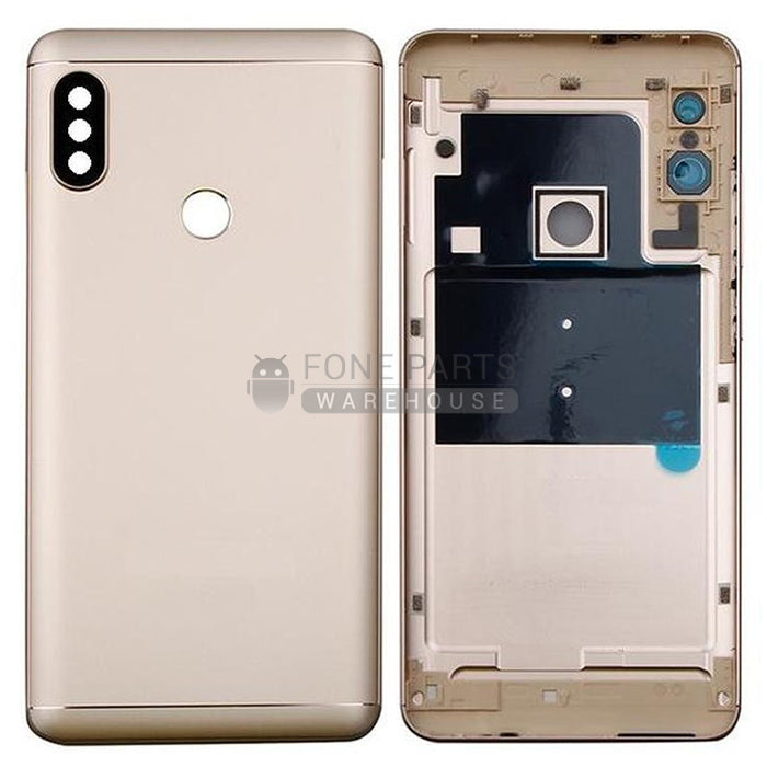 For Redmi Note 5 Pro Replacement Battery Back Cover in [ Champagne Gold]