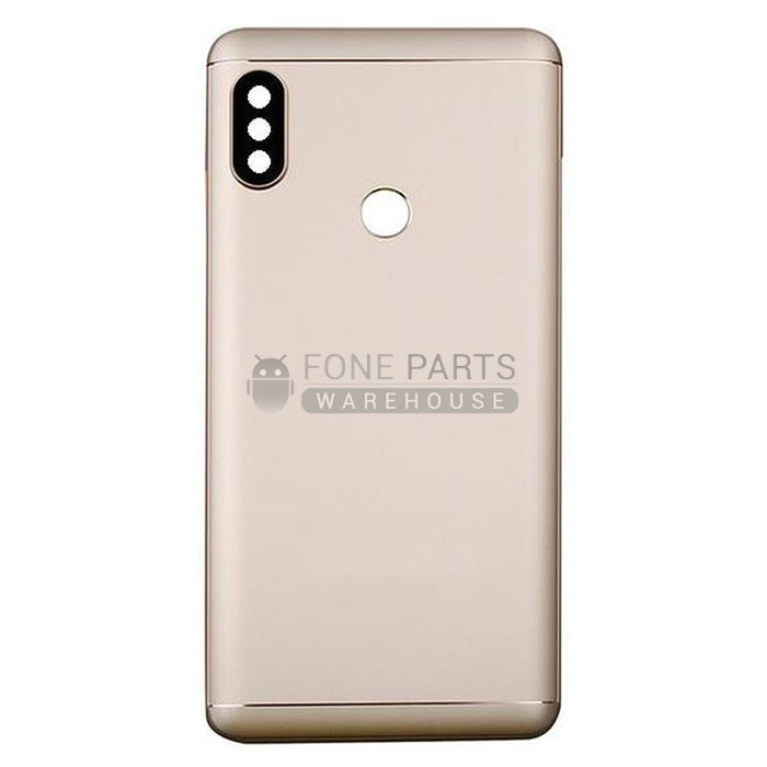 For Redmi Note 5 Pro Replacement Battery Back Cover in [ Champagne Gold]