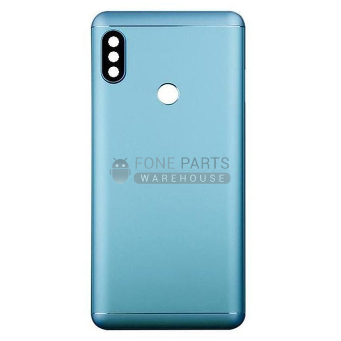 For Redmi Note 5 Pro Replacement Battery Back Cover in [Lake Blue]