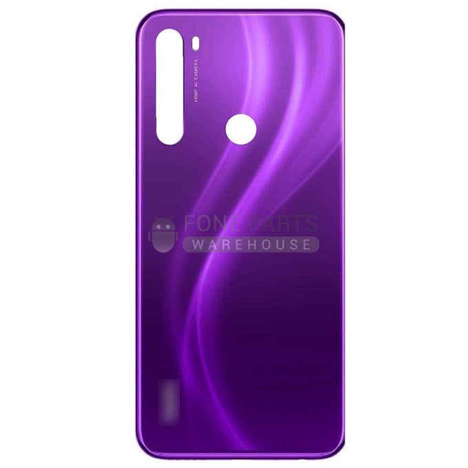 For Redmi Note 8 Replacement Battery Back Cover in [Cosmic Purple]