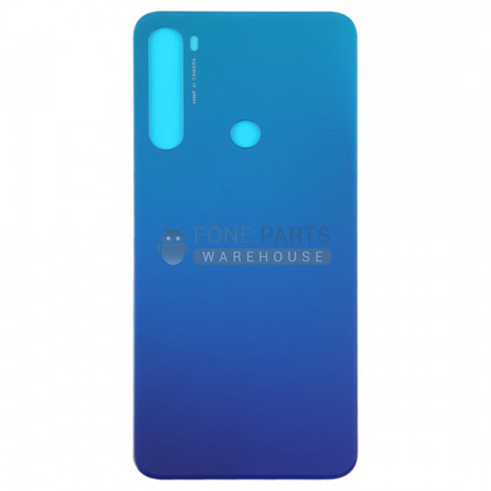 For Redmi Note 8 Replacement Battery Back Cover in [Neptune Blue]