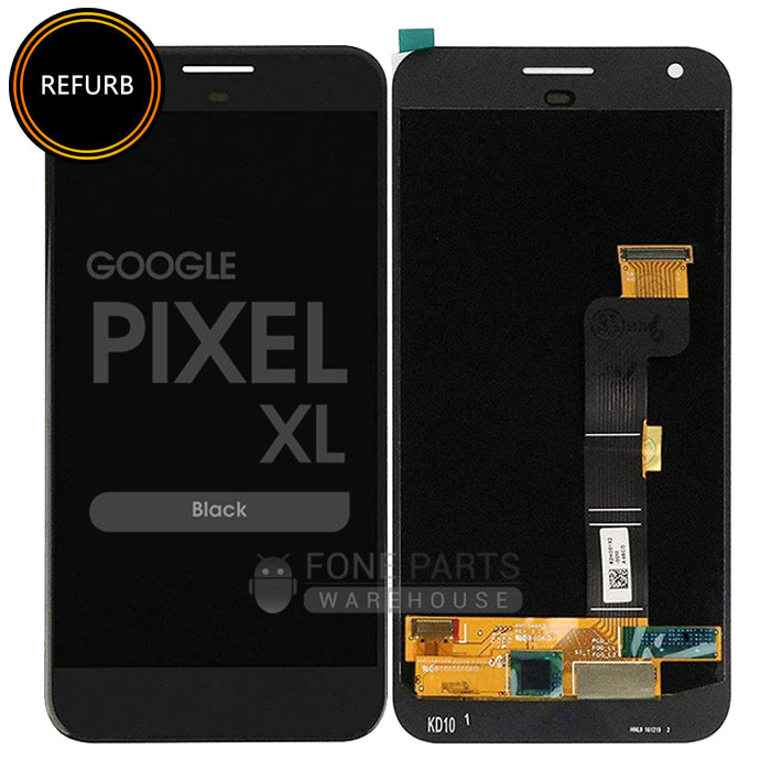 For Google (Pixel 1 XL) Complete Lcd with Digitizer Assembly in [Black] [Original-Refurbished]