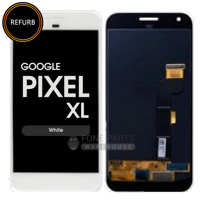 For Google (Pixel 1 XL) Complete Lcd with Digitizer Assembly in [White] [Original-Refurbished]