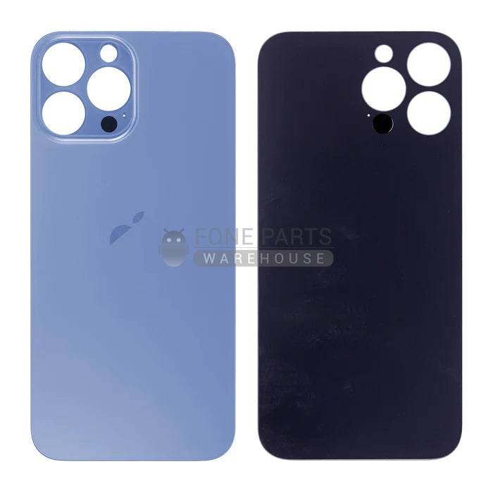 For IPhone 13 Pro Max Replacement Rear Cover Glass [Sierra Blue]