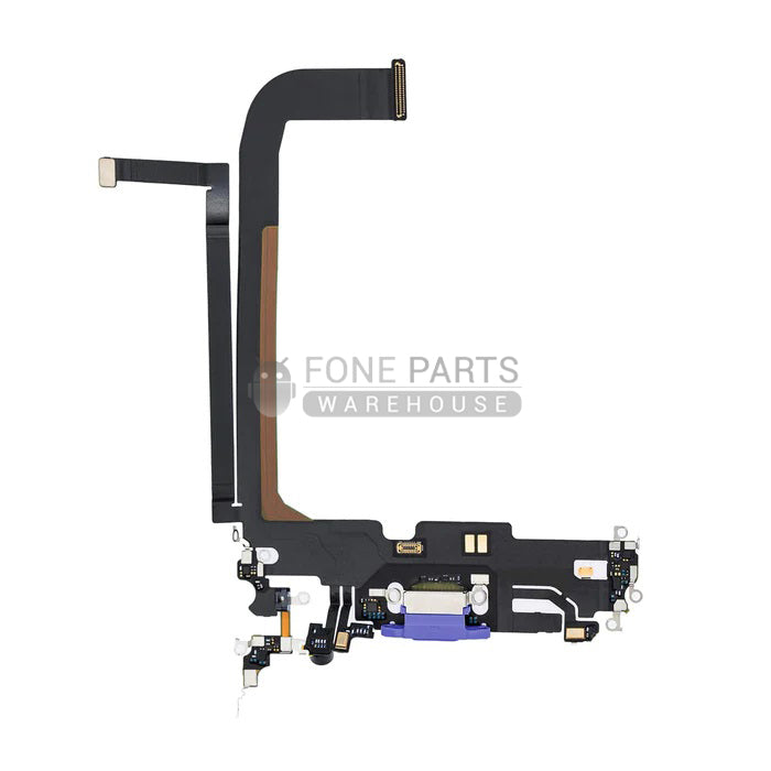 For IPhone 13 Pro Max Genuine Charging Port Flex Cable[Sierra Blue]