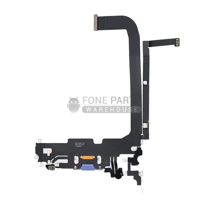 For IPhone 13 Pro Max Genuine Charging Port Flex Cable[Sierra Blue]