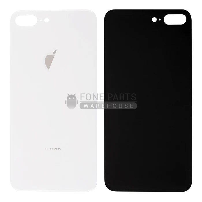 For IPhone 8 Plus Replacement Rear Cover Glass [White]