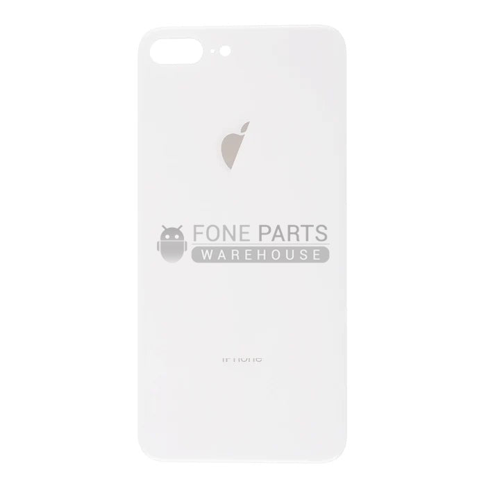 For IPhone 8 Plus Replacement Rear Cover Glass [White]