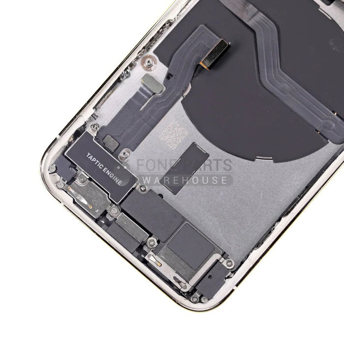 For IPhone 12 Pro Genuine Housing With Parts in [Silver] (Grade A Condition Taken From 14 Days Used Phone)