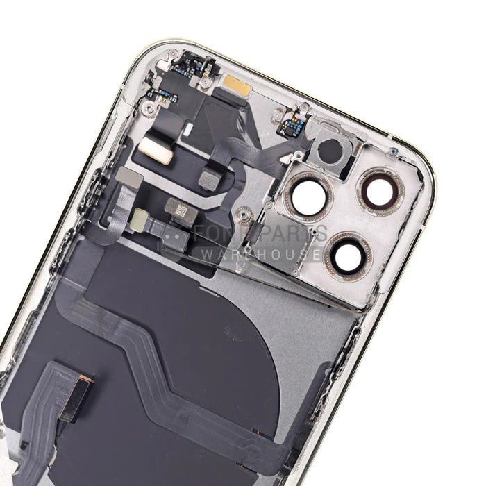 For IPhone 12 Pro Genuine Housing With Parts in [Silver] (Grade A Condition Taken From 14 Days Used Phone)