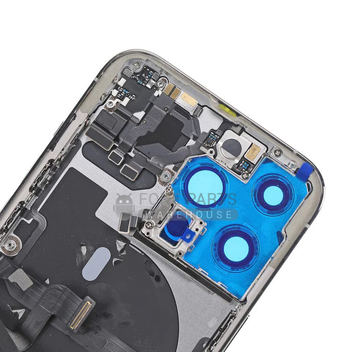 For IPhone 13 Pro Genuine Housing With Parts in [Silver] (Grade A Condition Taken From 14 Days Used Phone)