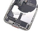 For IPhone 13 Pro Genuine Housing With Parts in [Silver] (Grade A Condition Taken From 14 Days Used Phone)