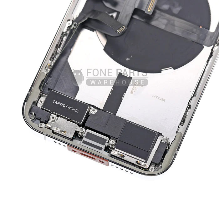 For IPhone 13 Pro Genuine Housing With Parts in [Silver] (Grade A Condition Taken From 14 Days Used Phone)